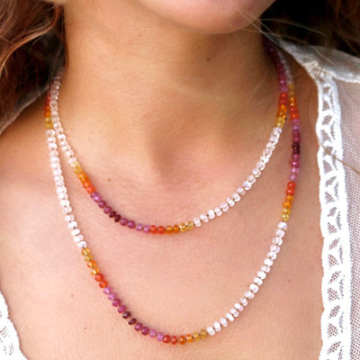 LEI IN MOONSTONE SUNSET