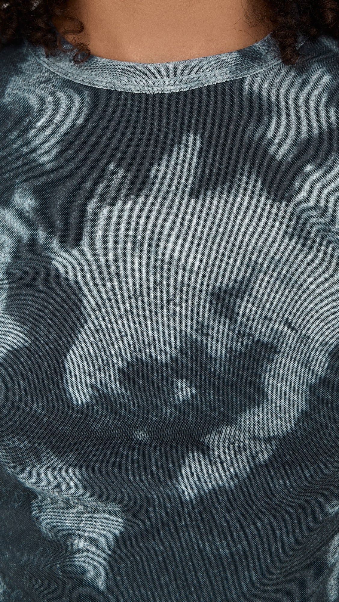 Rag & Bone YANA PRINTED MESH LS TEE at Romi Boutique