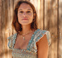 Mabe Jaci Print Maxi Dress at Romi Boutique