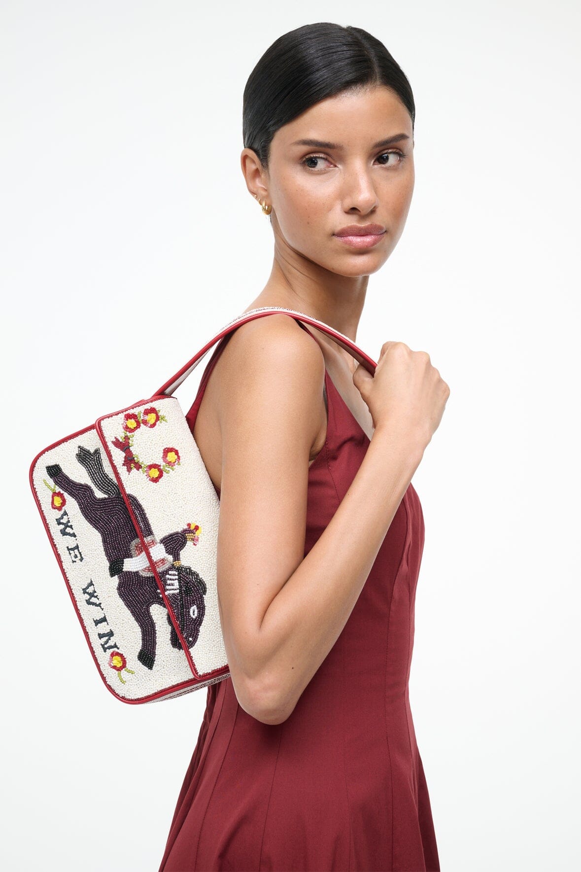 TOMMY BEADED BAG IN DERBY