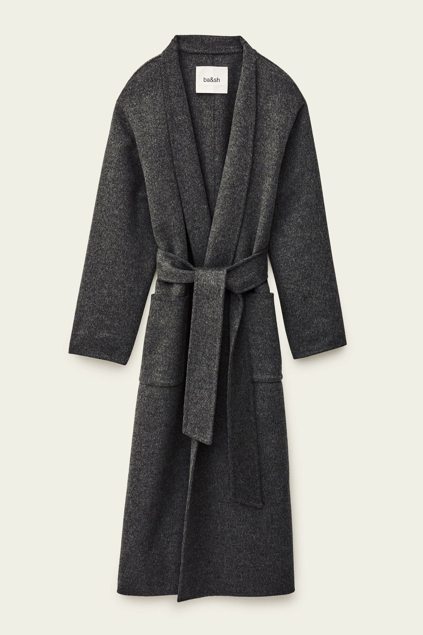 KAY COAT IN ANTHRACITE