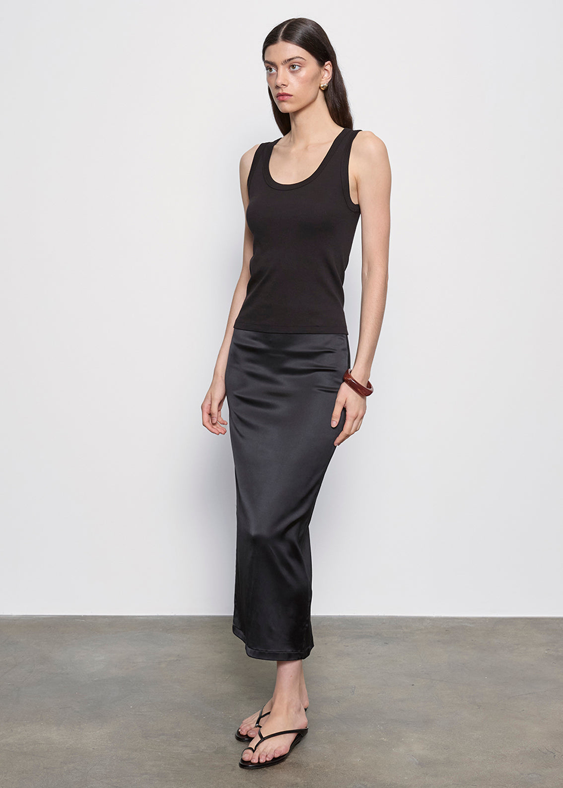Supima Cotton Scoop Tank