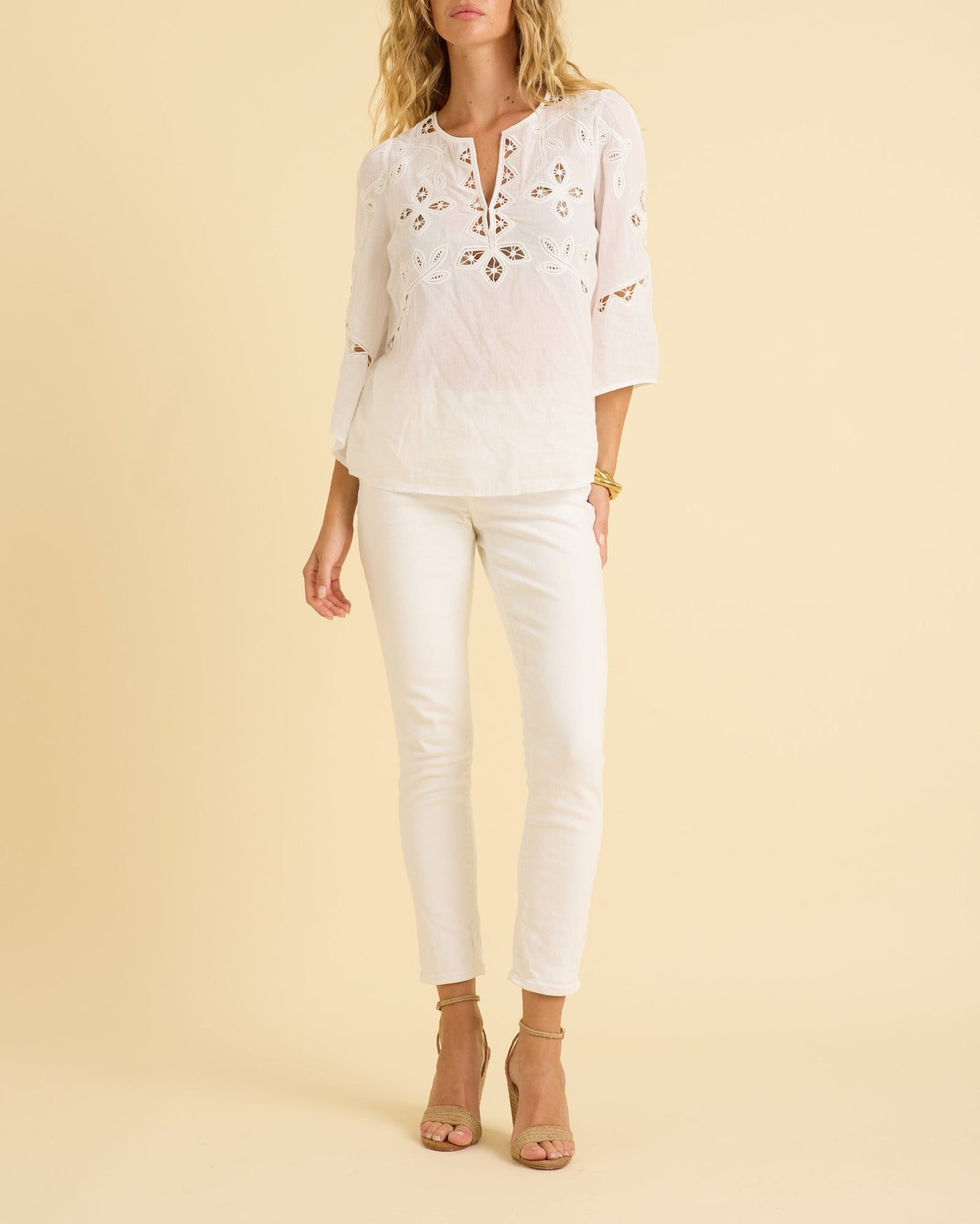 BELLA TOP IN WHITE