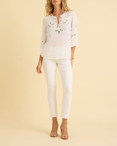 BELLA TOP IN WHITE