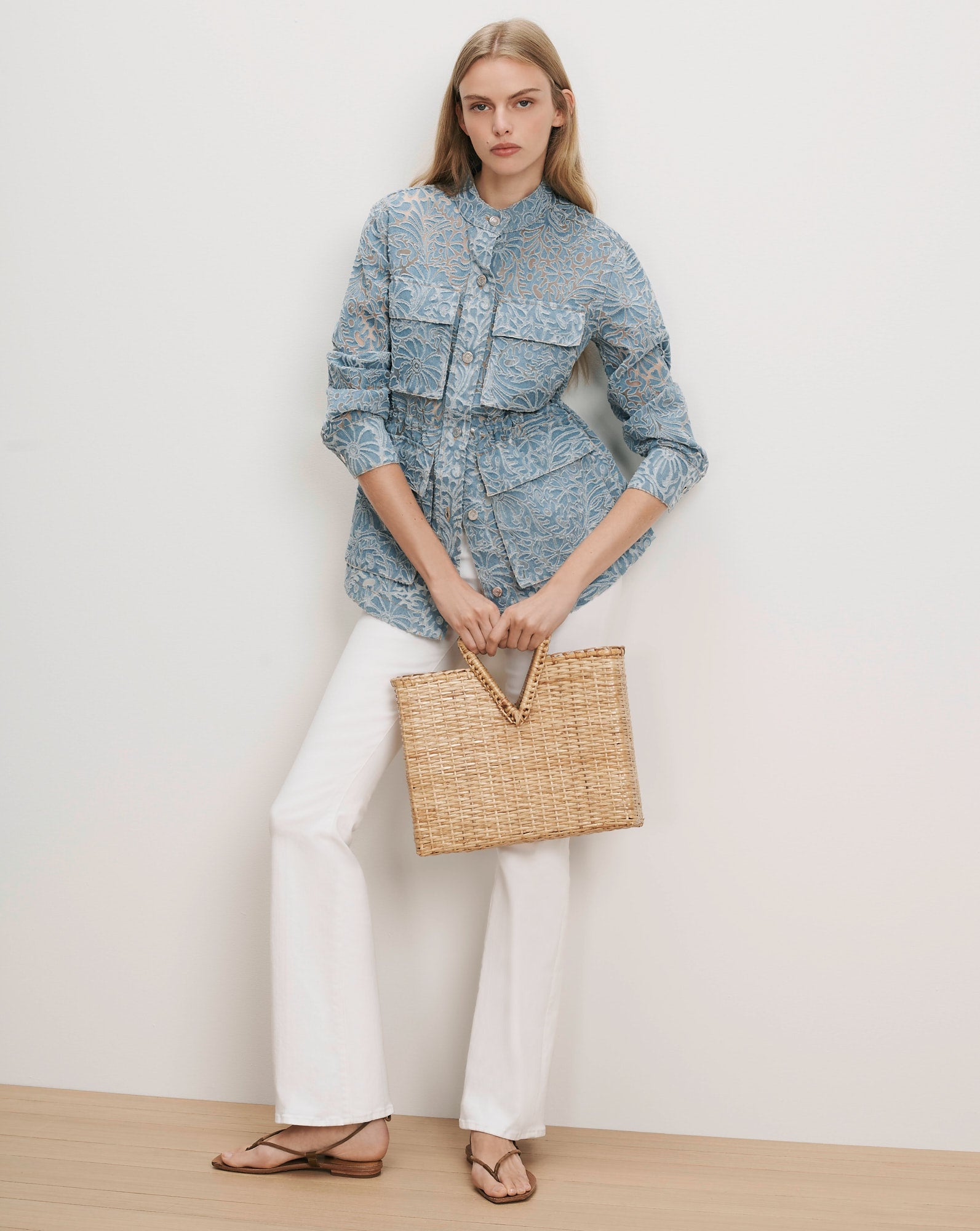 Lane Burnout Denim Jacket