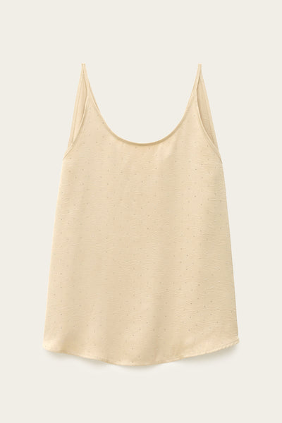 DIGUE TANK TOP IN CHAMPAGNE