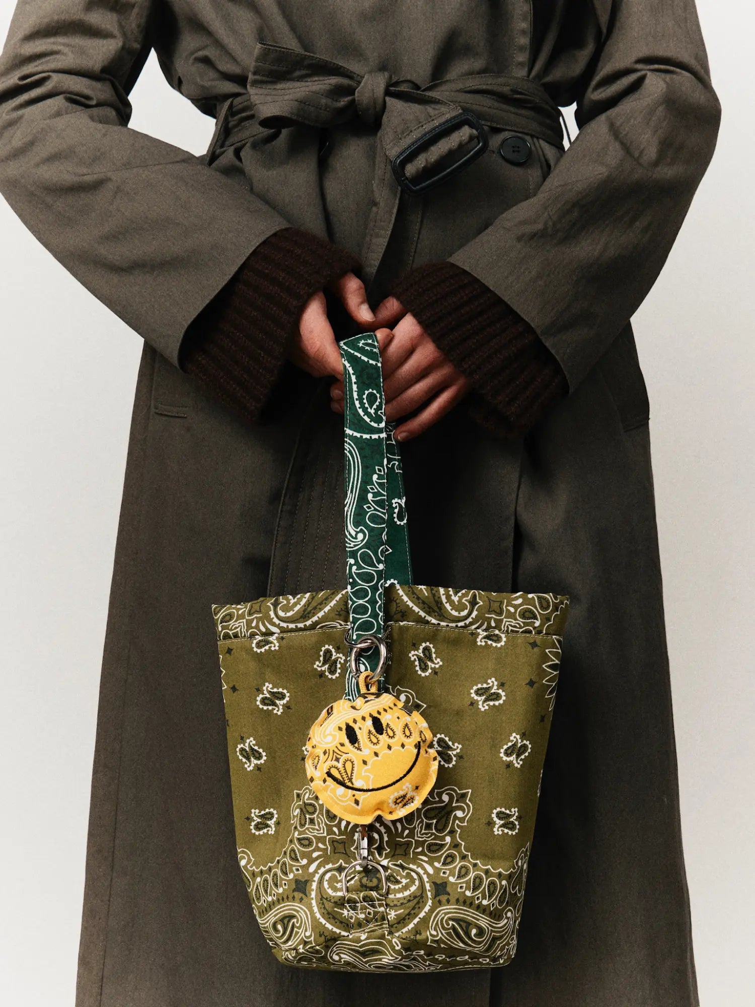 Key Ring Happy Face