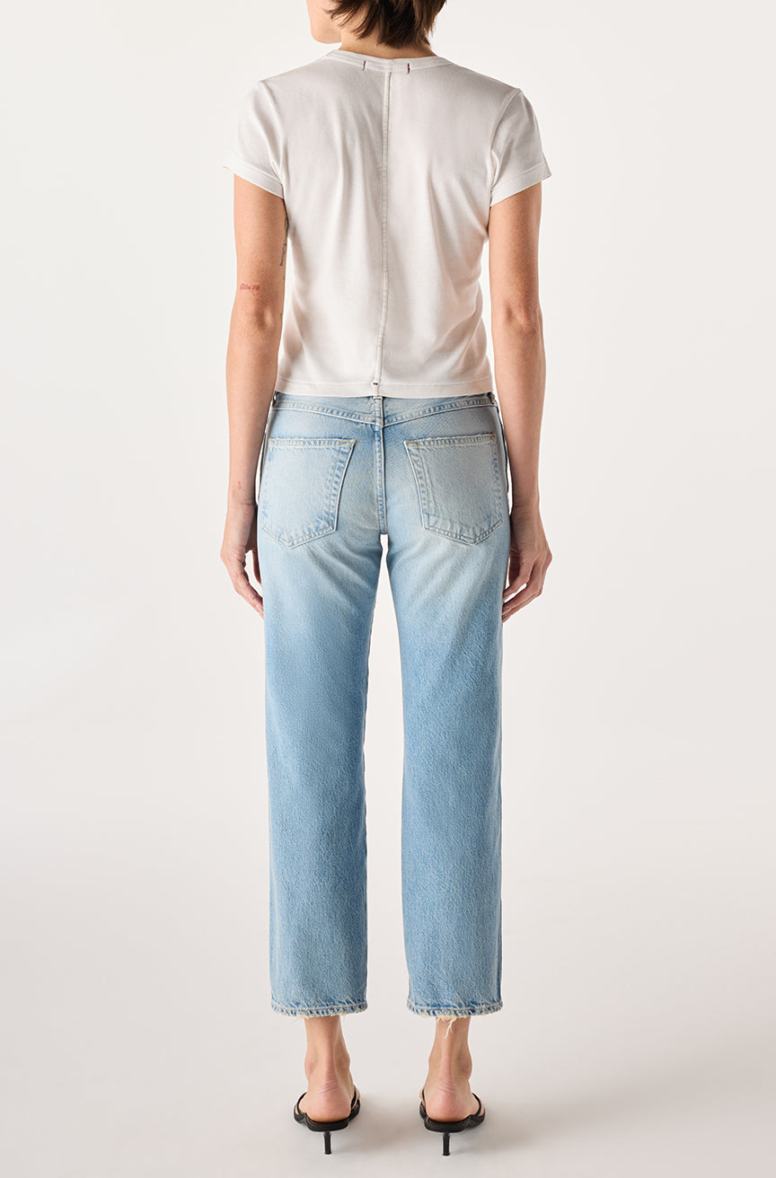 Amo 143 Cropped Jean at Romi Boutique