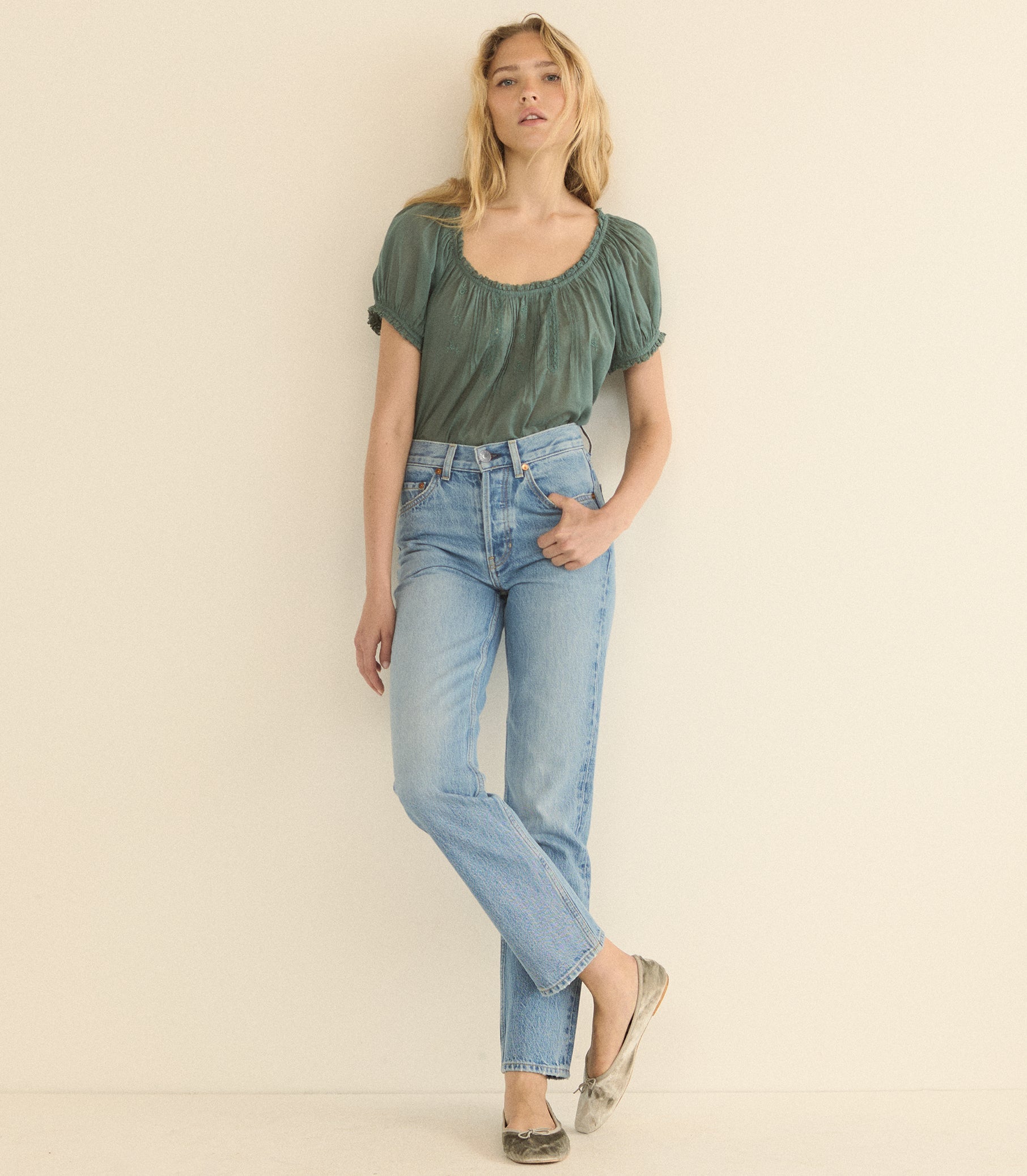 DOEN Frederica Top at Romi Boutique
