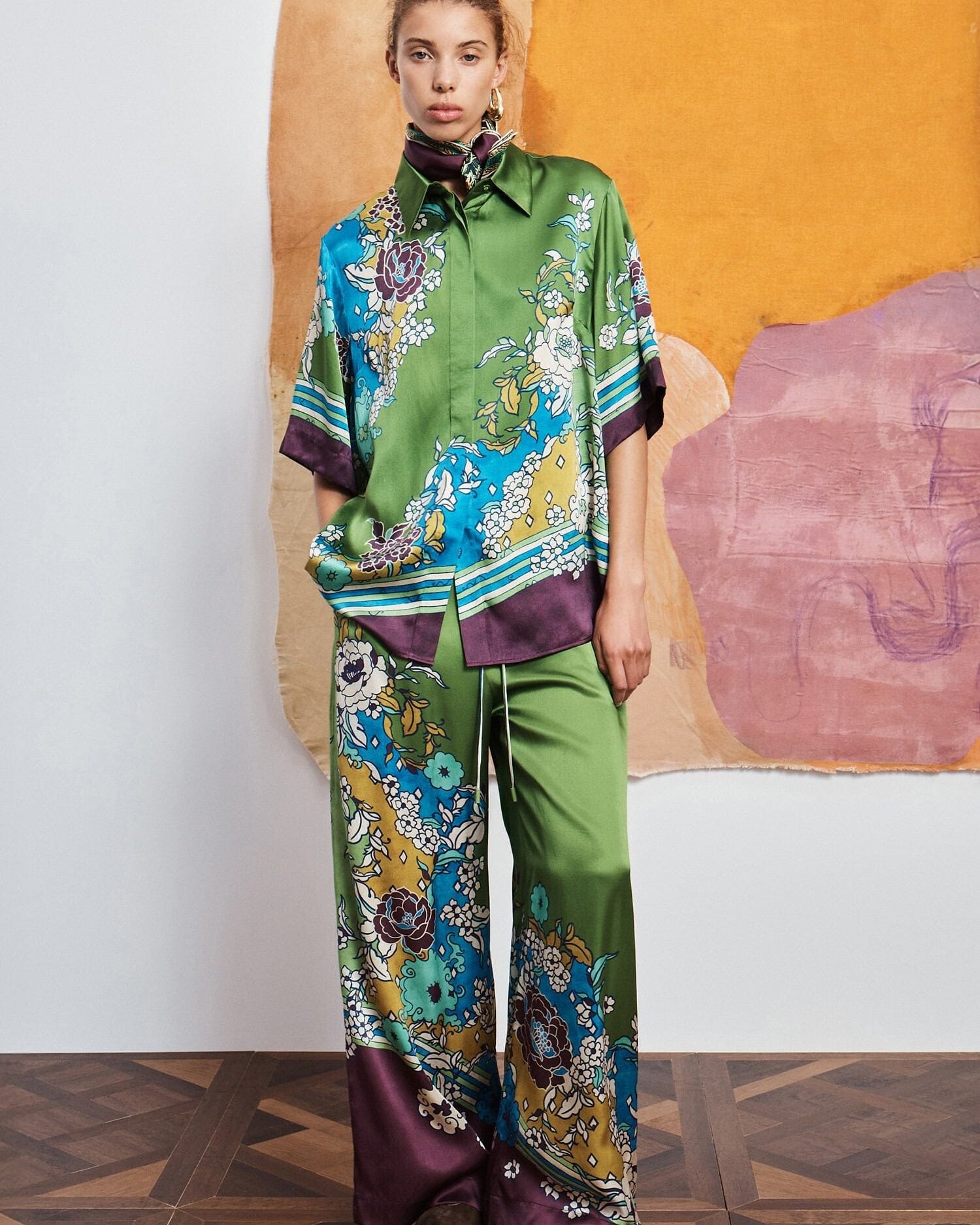 Nanci Silk Pant