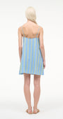 Staud LAURA LINEN MINI DRESS at Romi Boutique