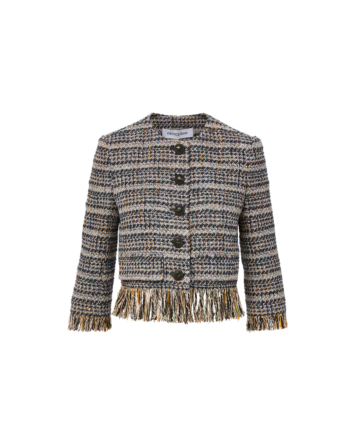 LYONS JACKET IN NAVY MULTI