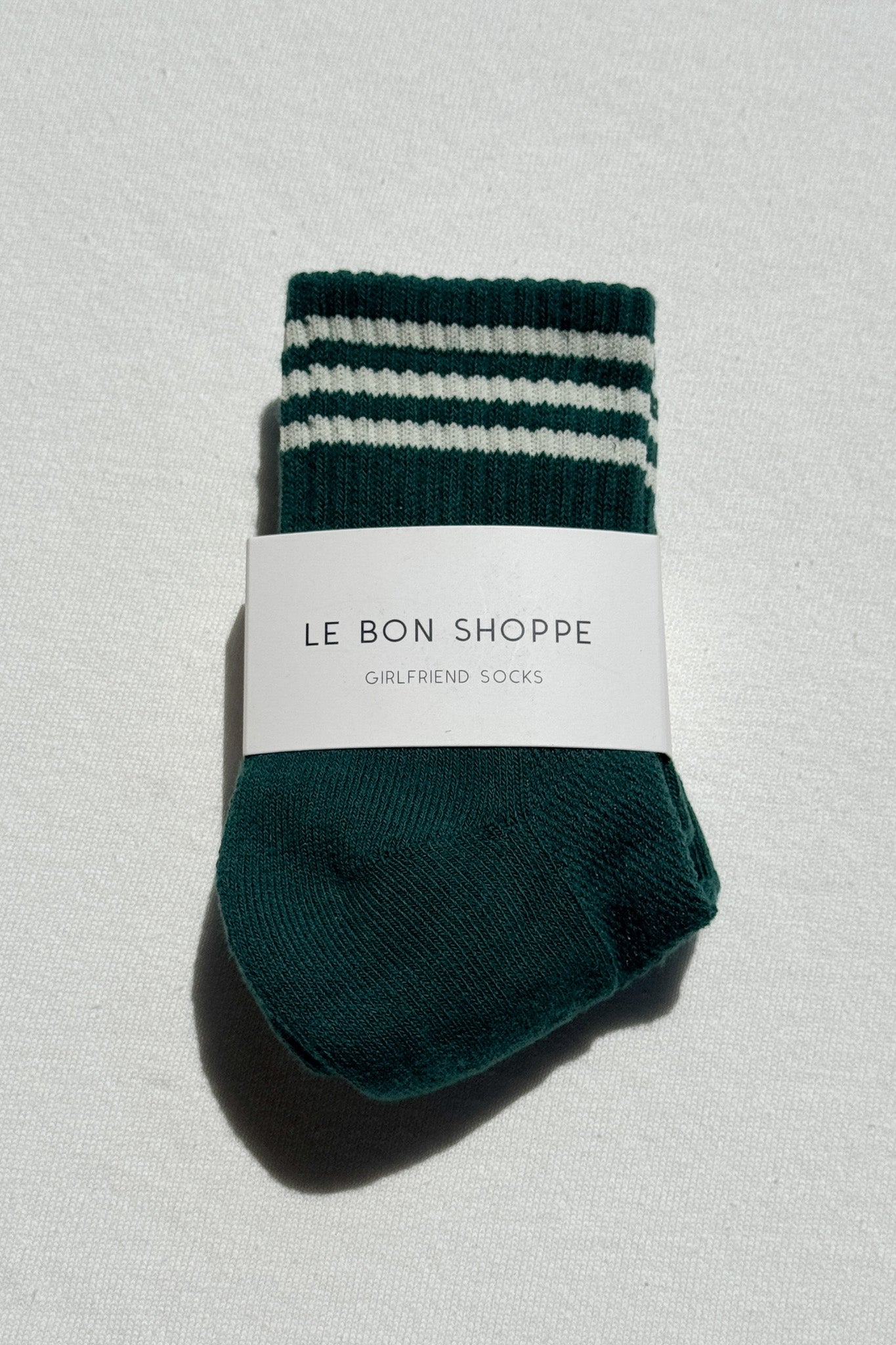 GIRLFRIEND SOCKS IN HUNTER GREEN - Romi Boutique