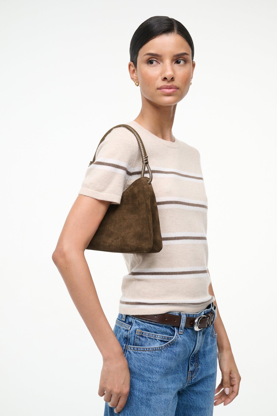 VALERIE SHOULDER BAG IN TRUFFLE