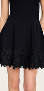 Generation Love ORPHEUS LACE COMBO RIB DRESS at Romi Boutique
