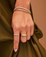 EF Collection Prong Set Diamond Baguette Ring at Romi Boutique
