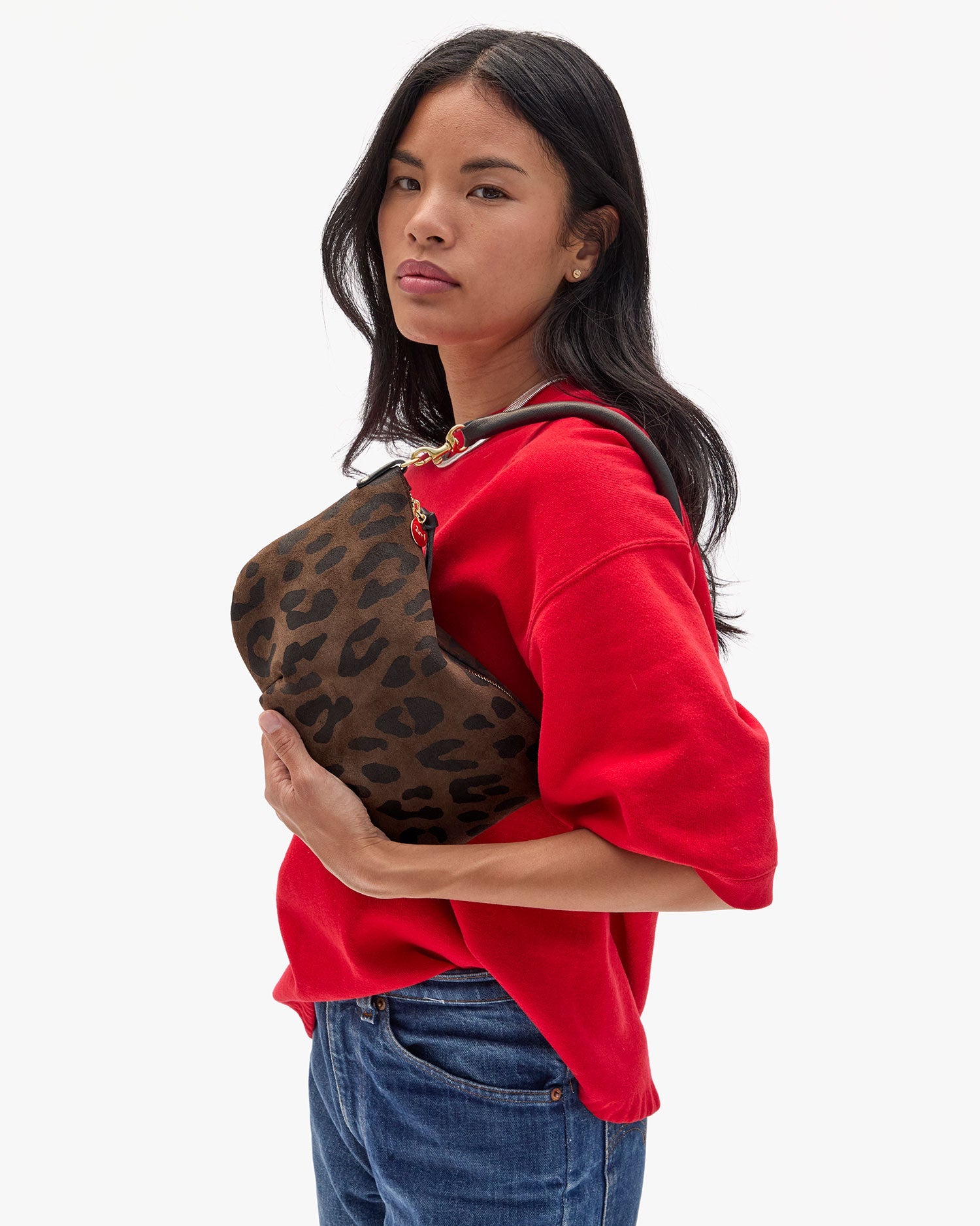 Clare V PETIT MOYEN MESSENGER at Romi Boutique