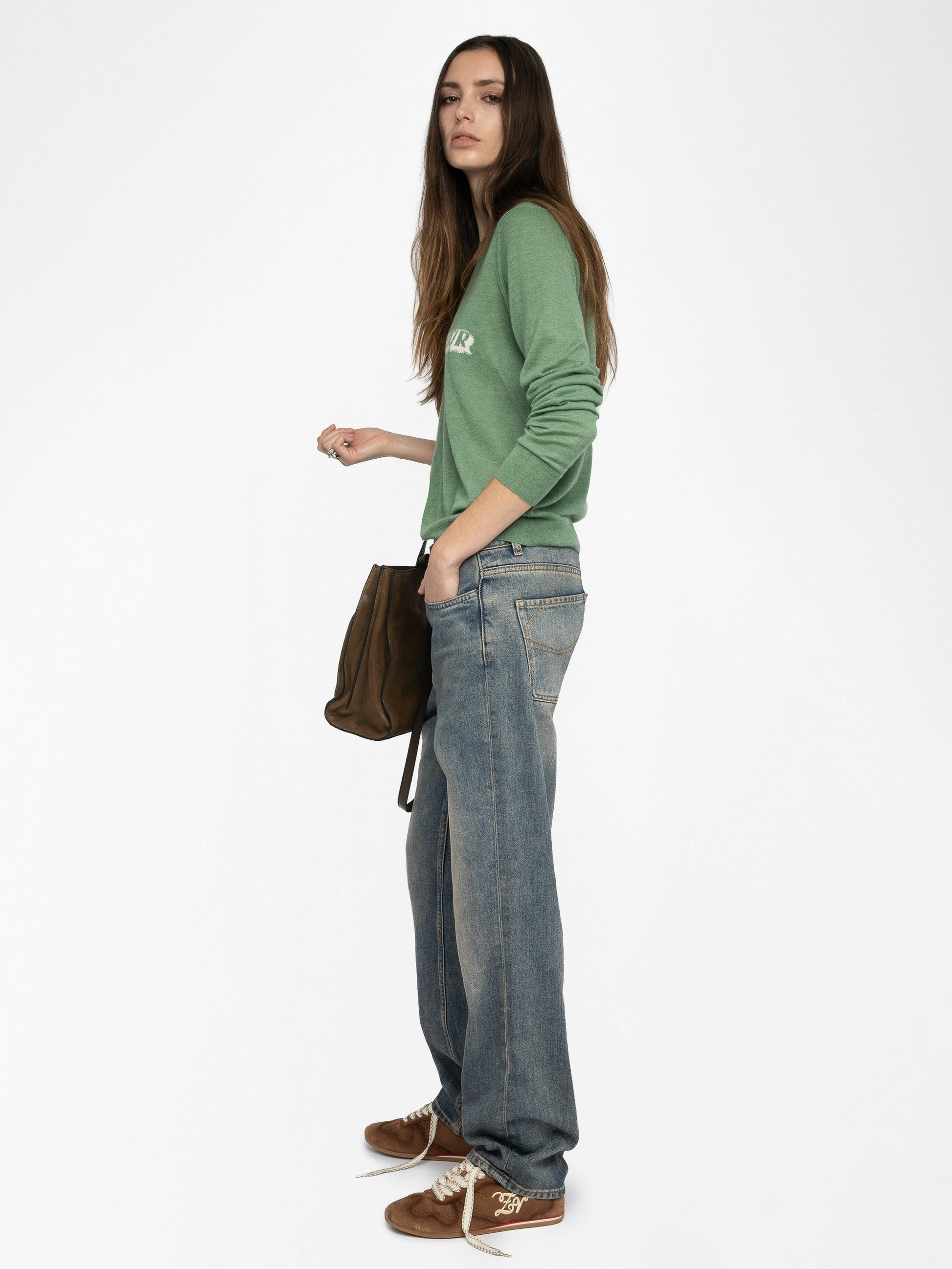 Zadig & Voltaire MISS CASHMERE SWEATER at Romi Boutique