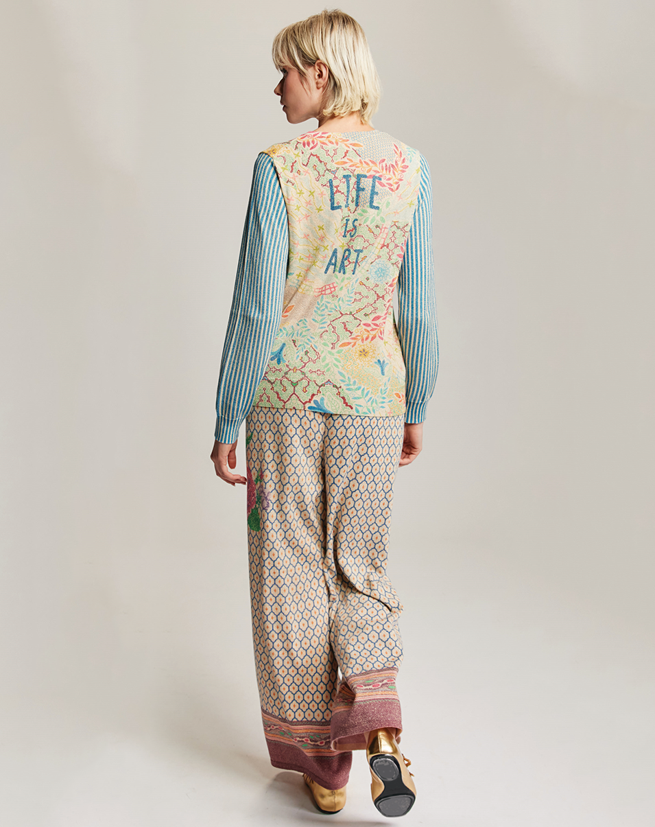 Me369 EMERTA KNIT TOP at Romi Boutique