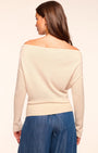 Ramy Brook Chance Merino Off-The-Shoulder Sweater at Romi Boutique