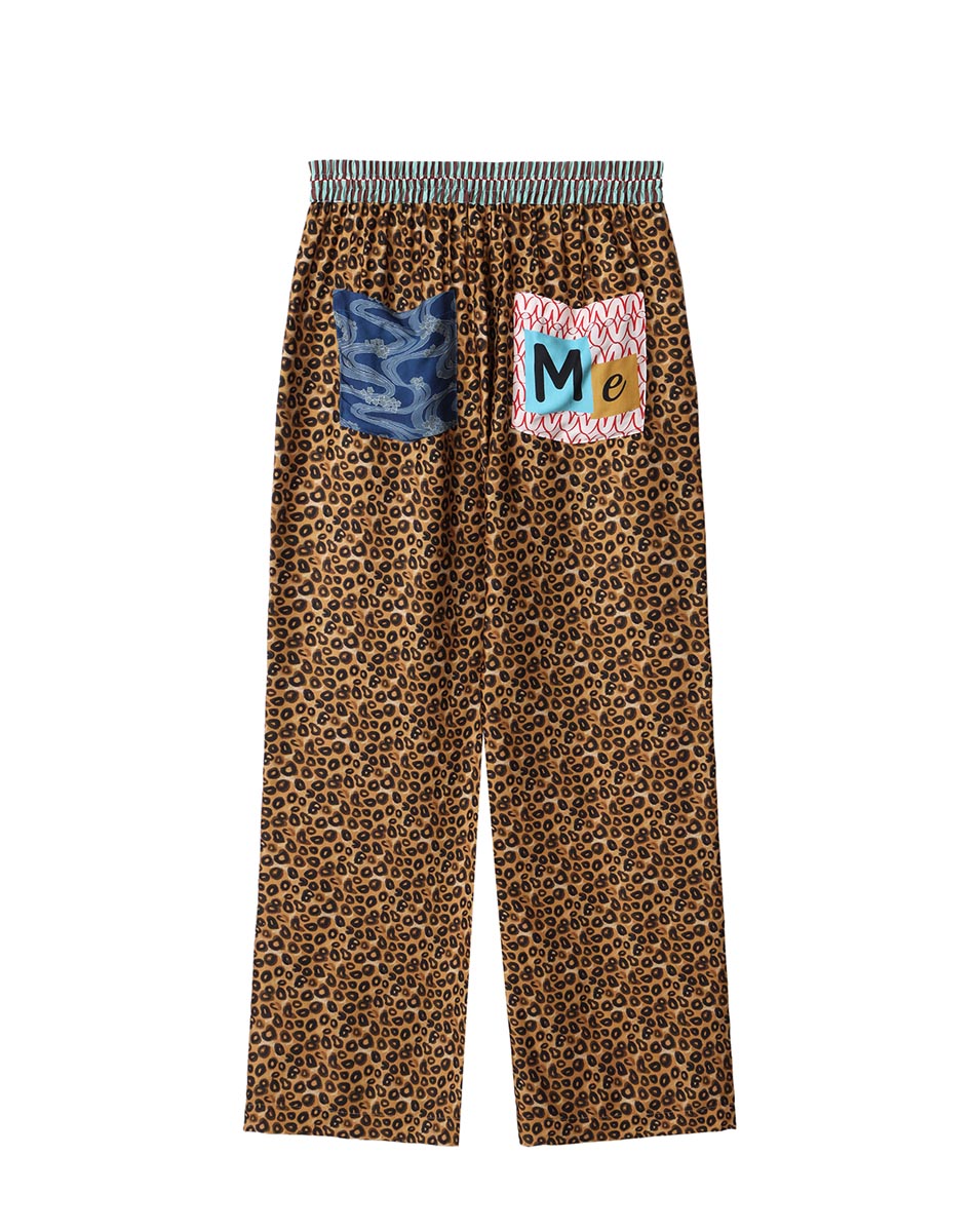 BAILEY STRAIGHT LEG PRINTED PANT IN ORIENTAL - Romi Boutique