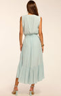 Ramy Brook COCO SMOCKED SLEEVELESS DRESS at Romi Boutique