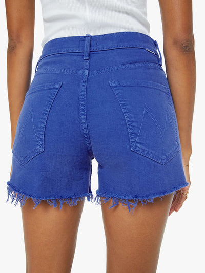 THE SKIPPER SHORT N LONG FRAY IN CATS AND DOGS/VICTORIA BLUE