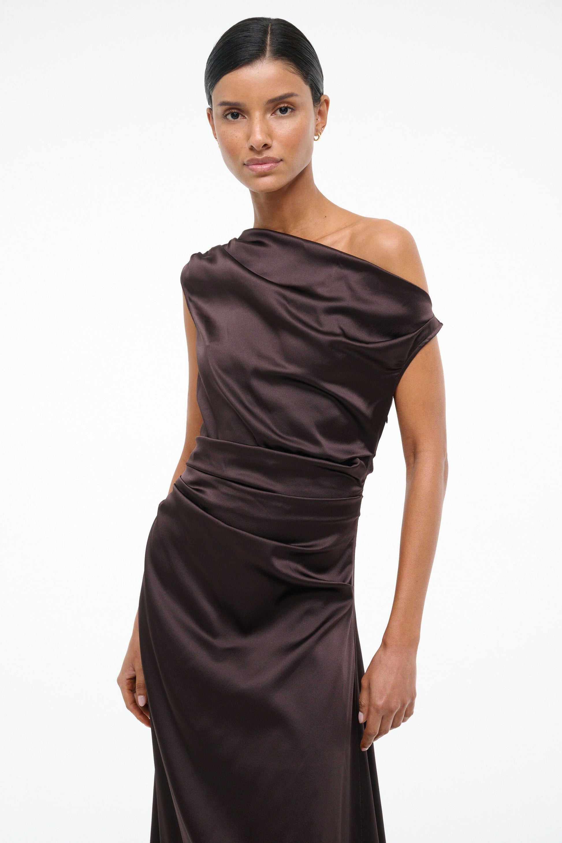 Staud Phare Silk Dress at Romi Boutique