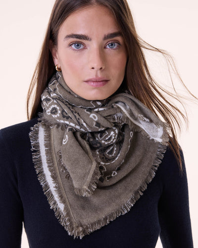 BANDANA HACHIKO IN MARL KHAKI