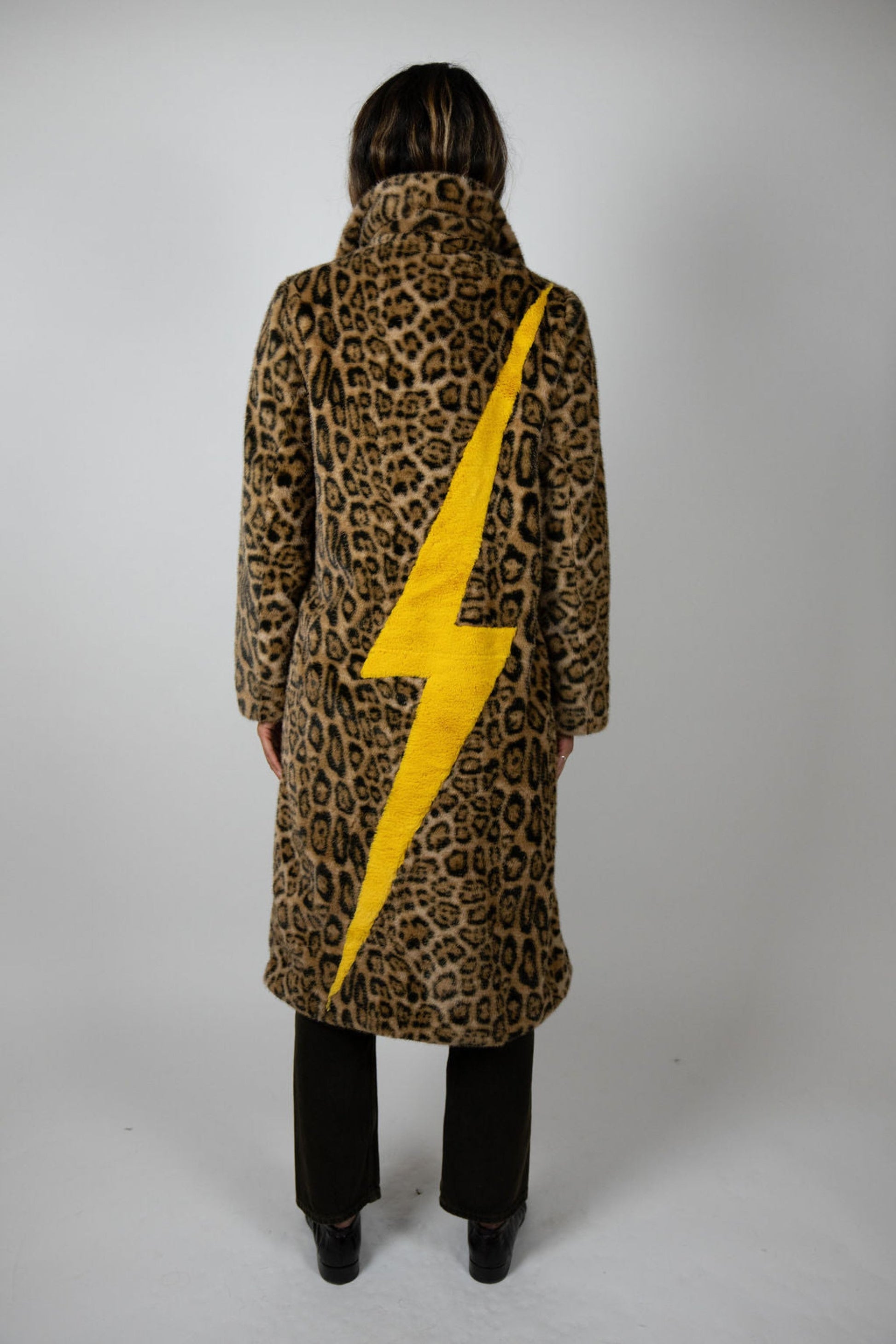 Angel Wings MR GREYS IN LEOPARD LIGHTNING BOLT at Romi Boutique