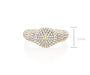 EF Collection Diamond Signet Ring at Romi Boutique