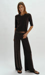 Suzie Kondi LITO LOW RISE FLARE PANTS at Romi Boutique