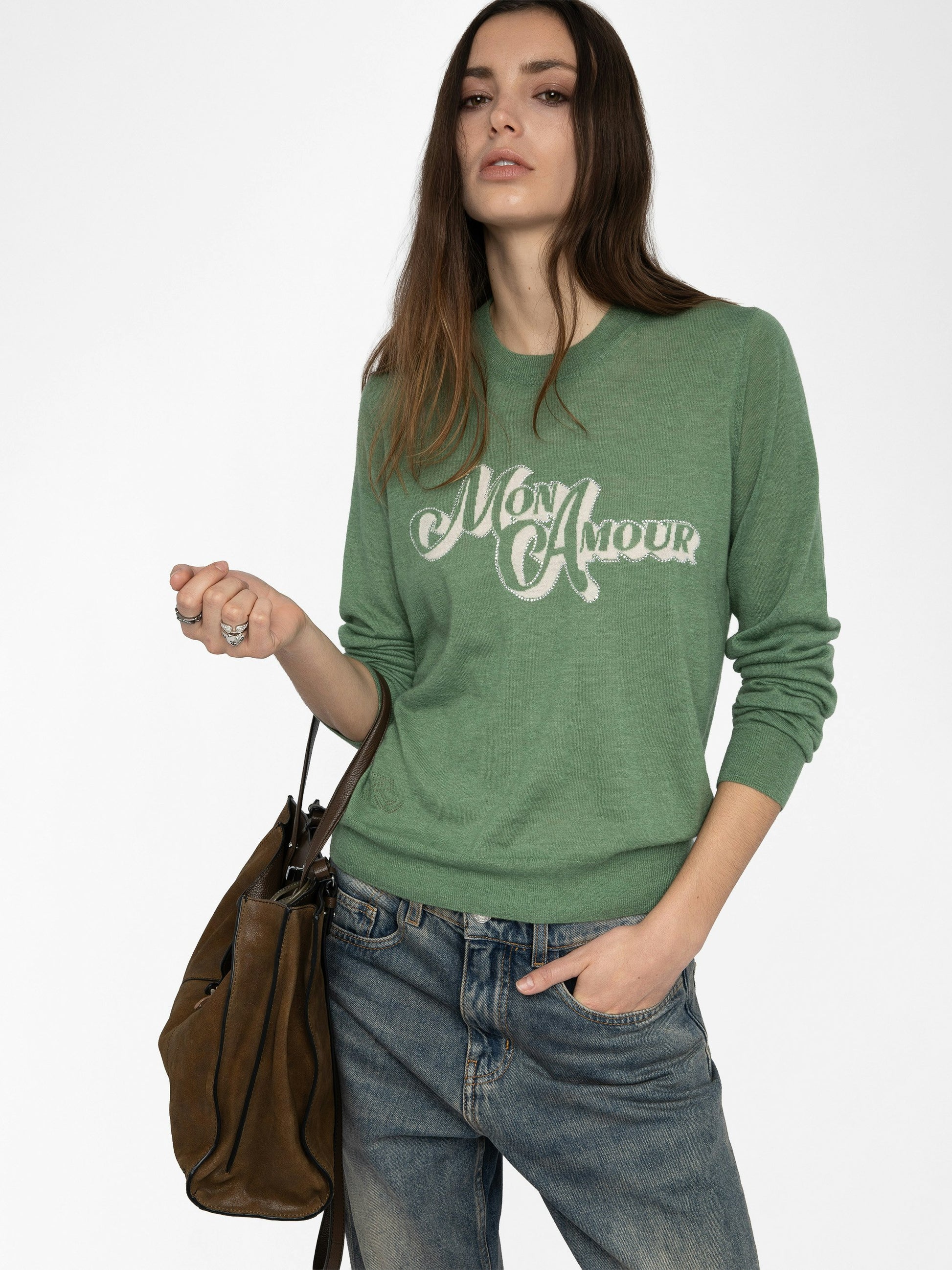 Zadig & Voltaire MISS CASHMERE SWEATER at Romi Boutique