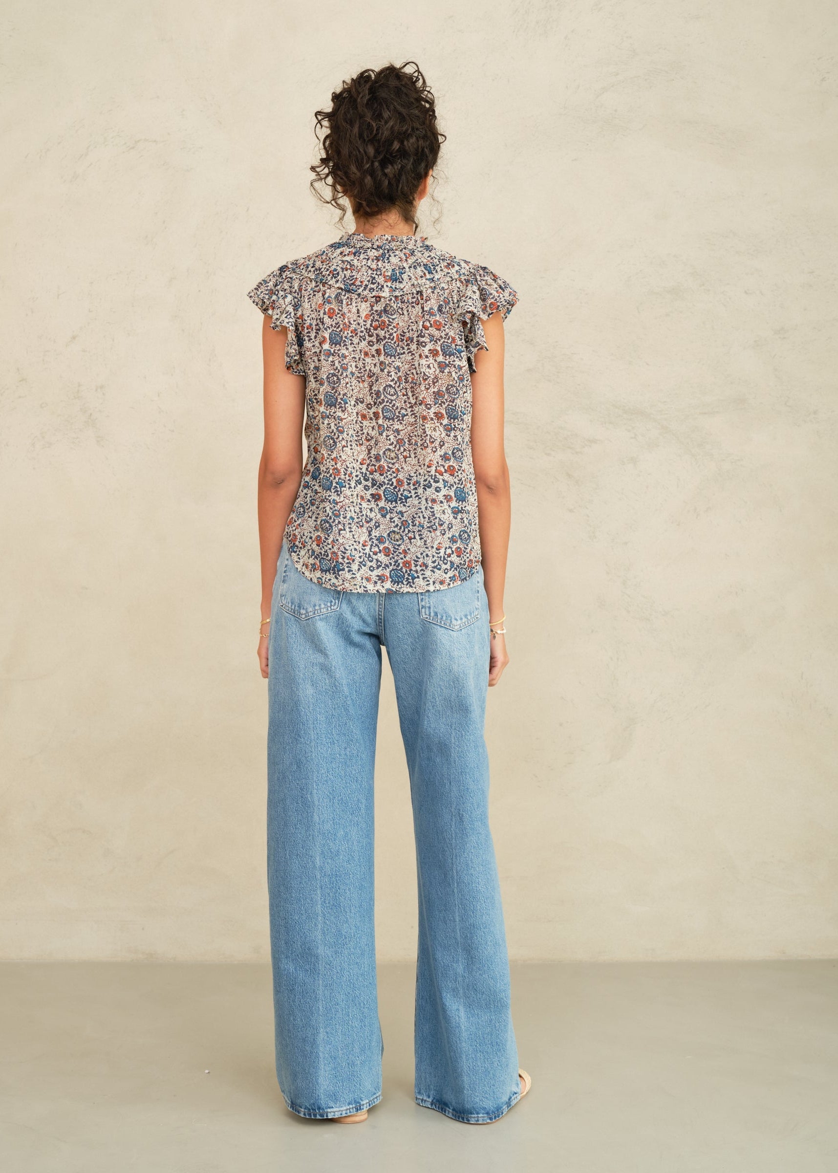 Cass Frill Top