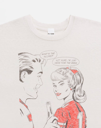 CLASSIC TEE SPORTS IN VINTAGE WHITE