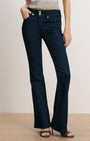 Veronica Beard Beverly Mid-Rise Skinny-Flare Jean at Romi Boutique