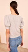 Ulla Johnson POLLINE SHORT SLEEVE TOP at Romi Boutique