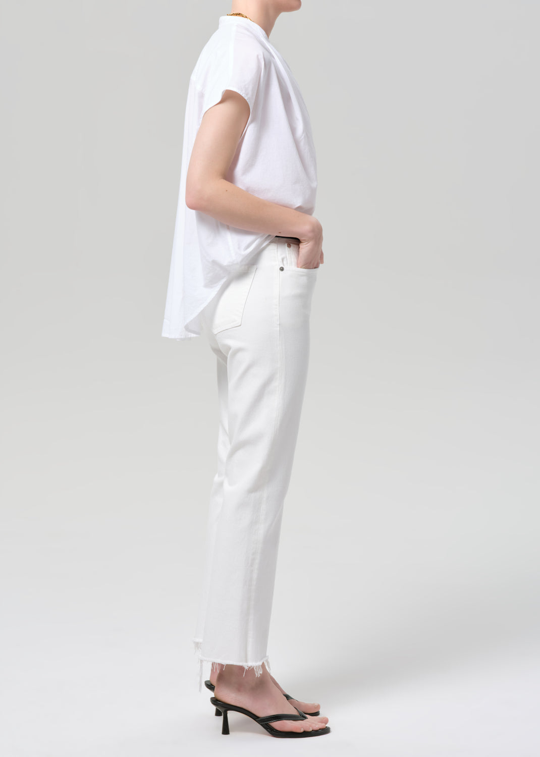 Citizens Goldie Ankle Kick Flare at Romi Boutique