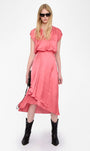 Zadig & Voltaire RANDALL ASYMMETRIC RUFFLED DRESS at Romi Boutique