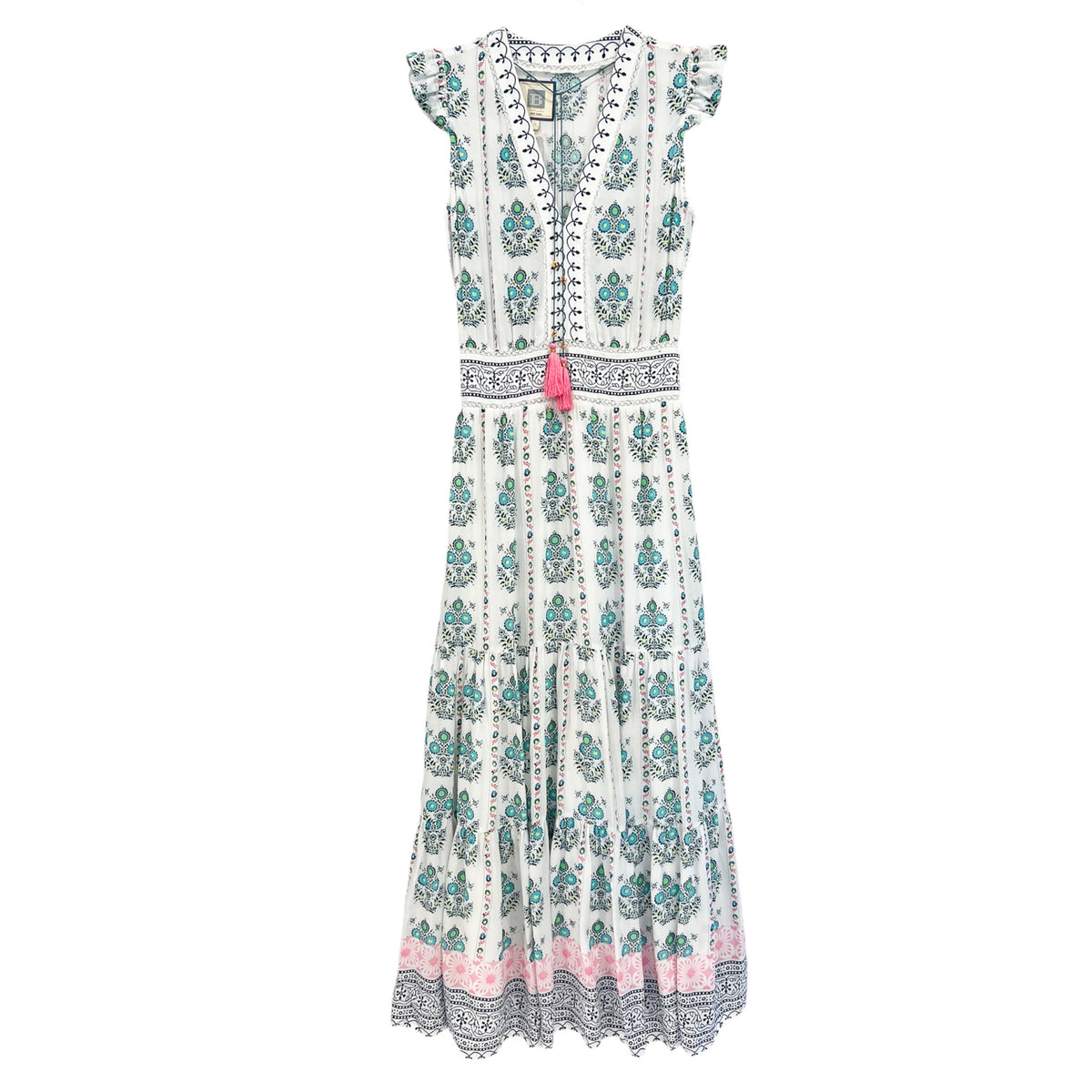 ANNABELLE MAXI IN MULTI COLOR MOTIFS - Romi Boutique