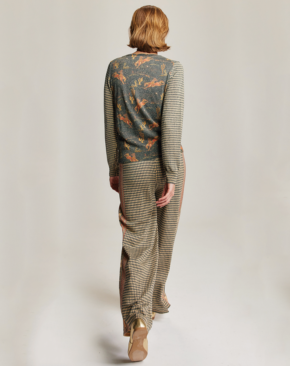 EMERTA KNIT TOP IN RODEO