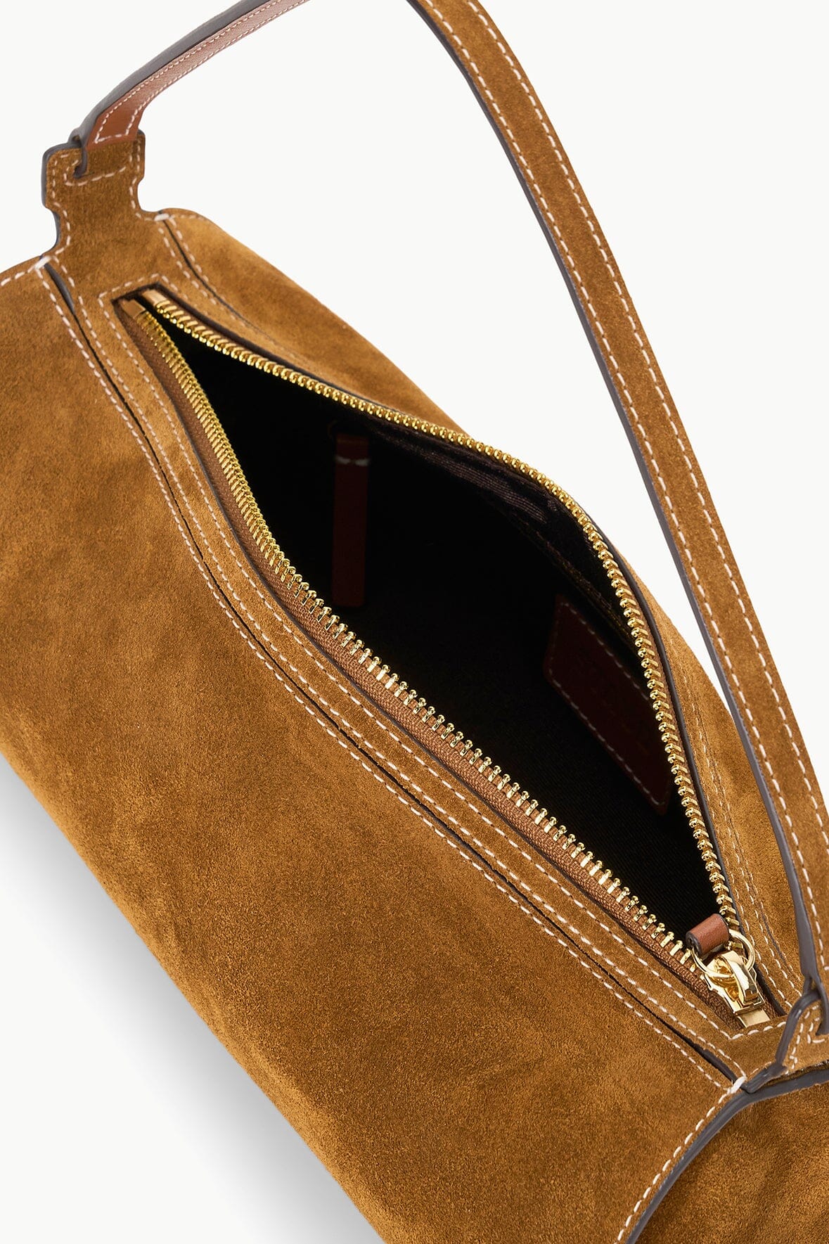 MINI TARU BAG IN TAN SUEDE - Romi Boutique