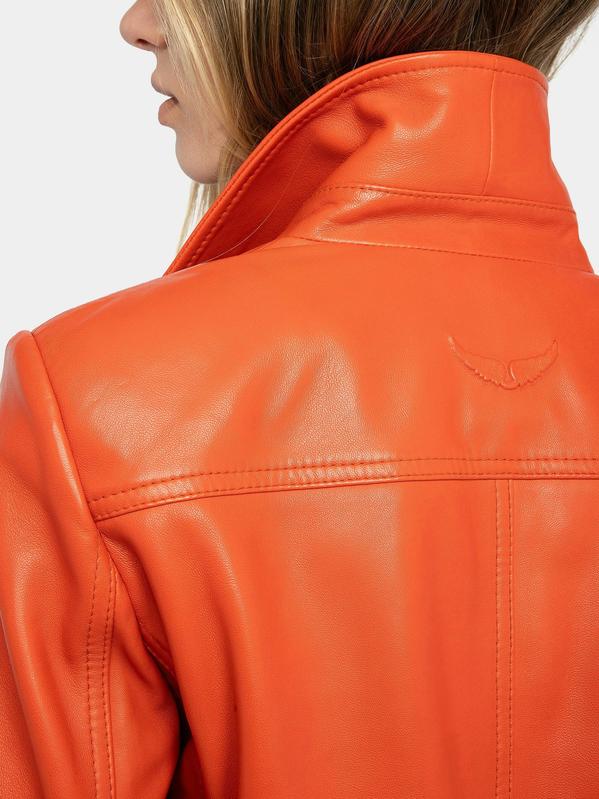 Zadig & Voltaire Liam Leather Jacket at Romi Boutique