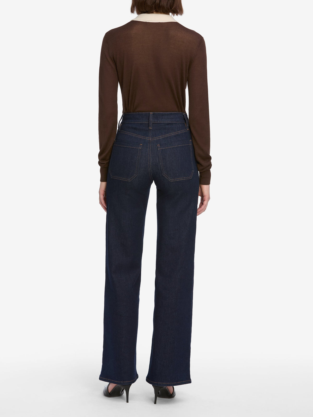 Frame Le Slim Palazzo Modernist Pocket Jean at Romi Boutique