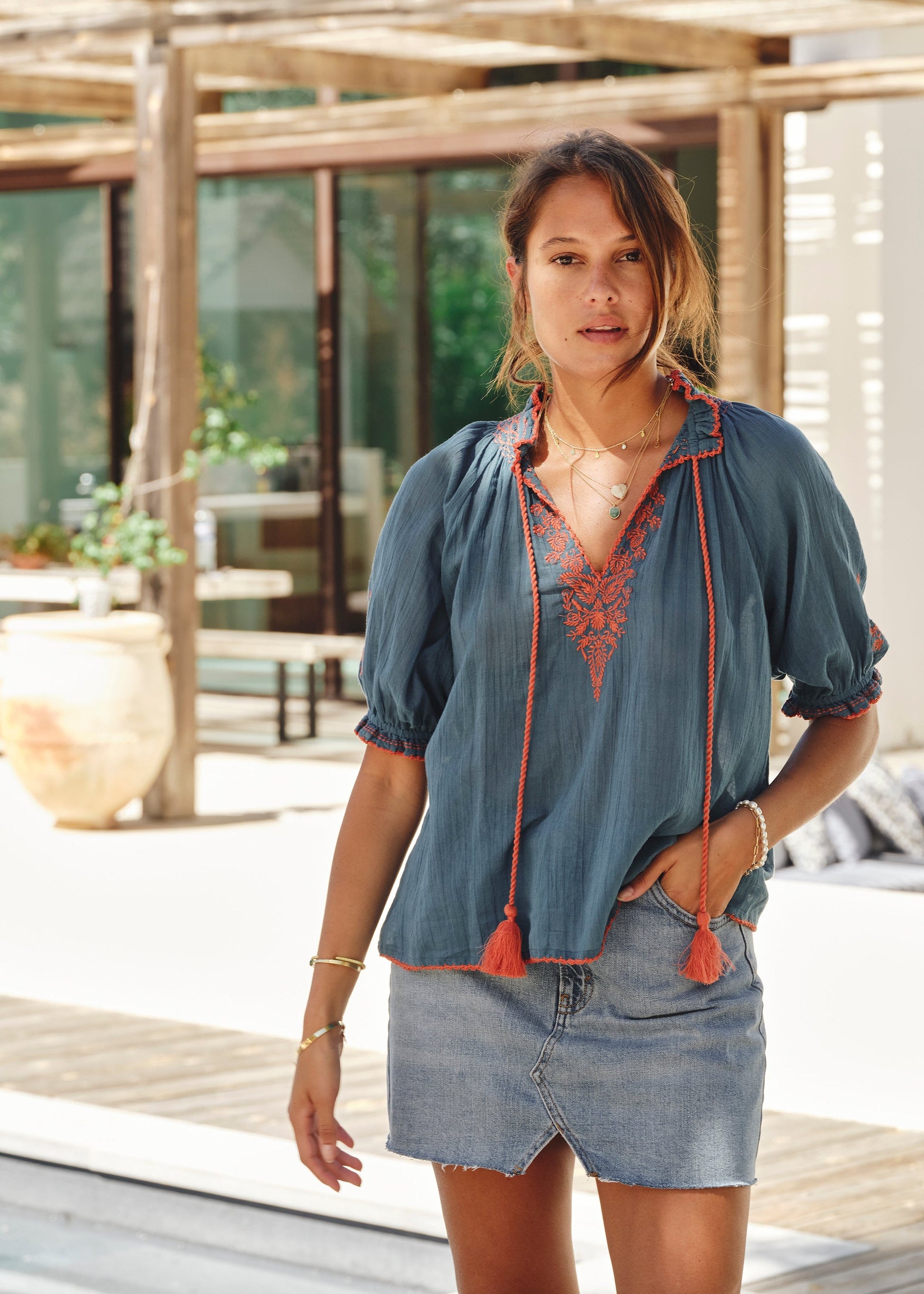 Mabe Talia Top at Romi Boutique