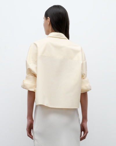 NEXT EX TOP IN IVORY/YELLOW IVY