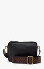 Clare V ADJUSTABLE CROSSBODY STRAP CHECKERED at Romi Boutique