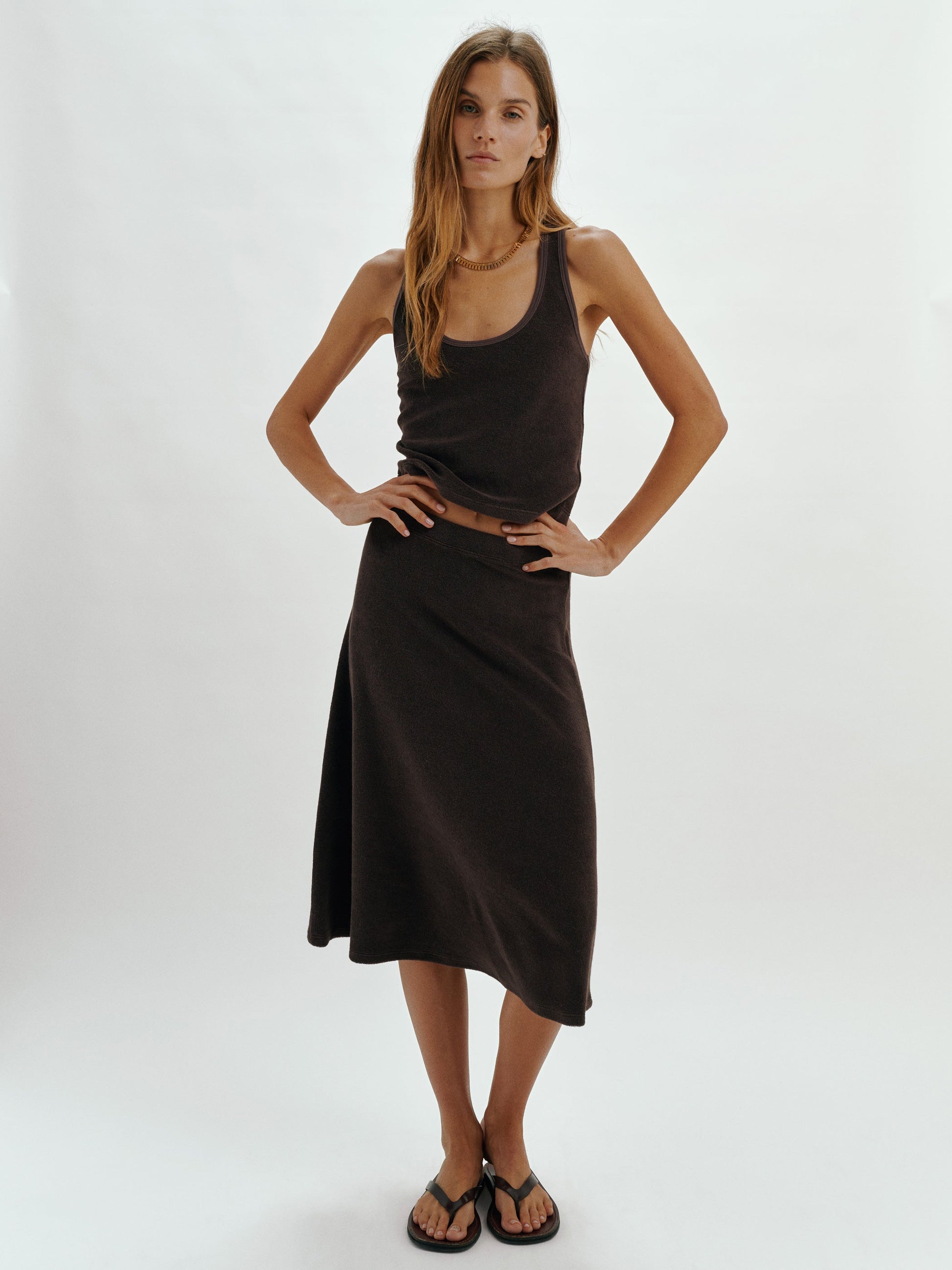 Suzie Kondi TIA RACERBACK TANK TOP at Romi Boutique