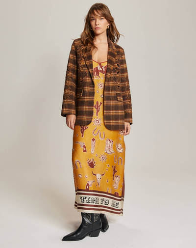 OLIVIA CAMISOLE DRESS IN RODEO - Romi Boutique