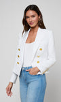 L'Agence BROOKE OPEN-FRONT BLAZER at Romi Boutique
